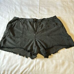 ⭐️Aerie black shorts.  Size XXL